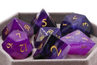 Purple Agate DnD Dice