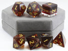 Amber Glass Dice 3