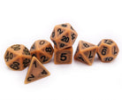 ancient orange dice 