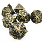 Metal Sword Dice Bronze