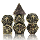 Metal Sword Dice Bronze