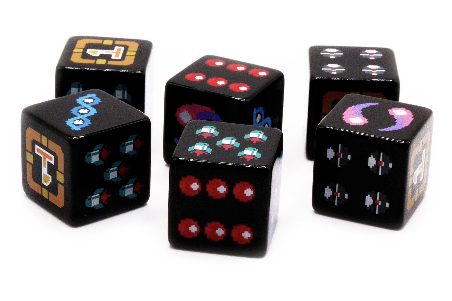 8 Bit Video Game Dice