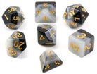 D&D Dice Arcane Black