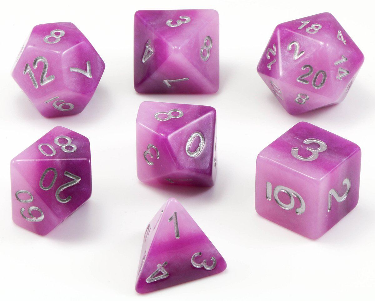 D&D Arcane Dice Purple