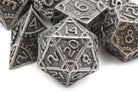 Artificer Silver TTRPG Dice  4