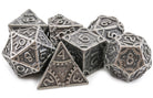 Artificer Silver TTRPG Dice  3