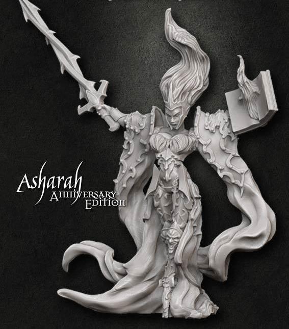 Raging Heroes Miniatures Asharah Heroic Anniversary Edition