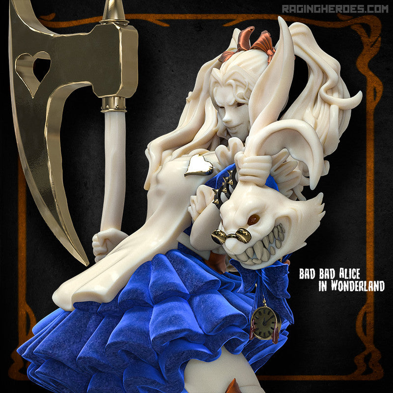 Raging Heroes Miniatures Evil Alice Alternate Model