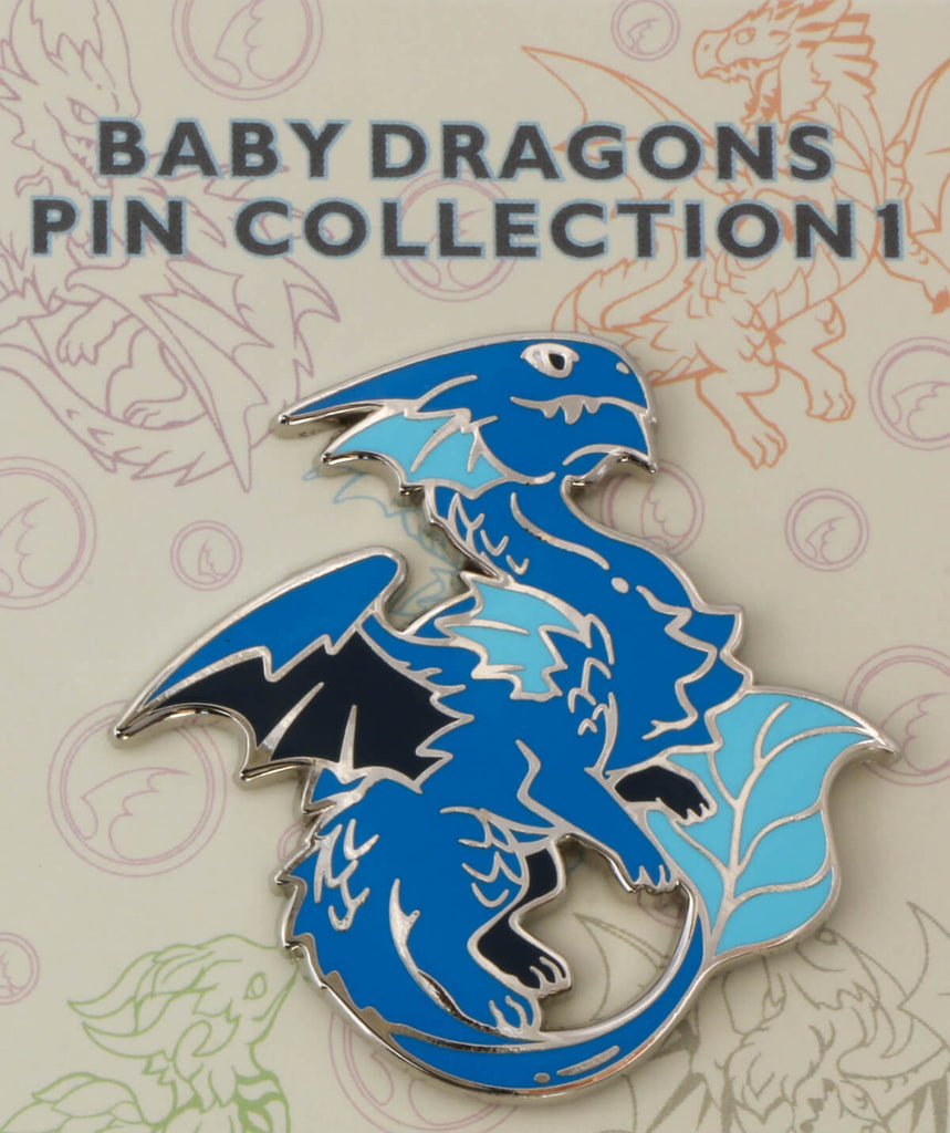 Baby Blue Dragon Pin