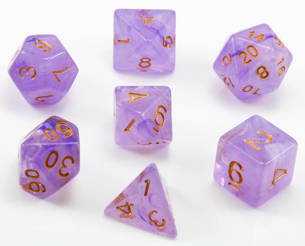 Banshee purple dice