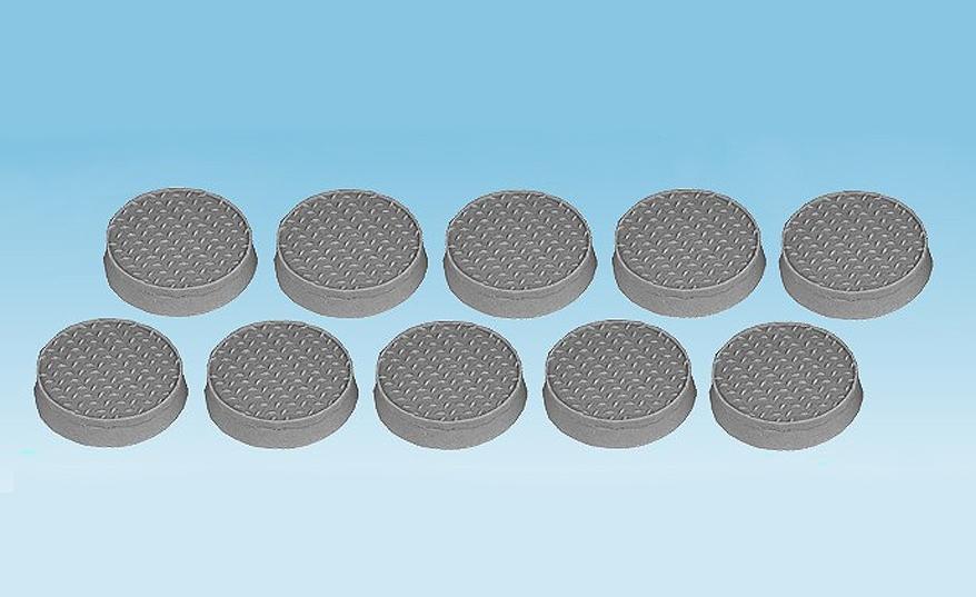 Scifi miniatures bases diamond plate