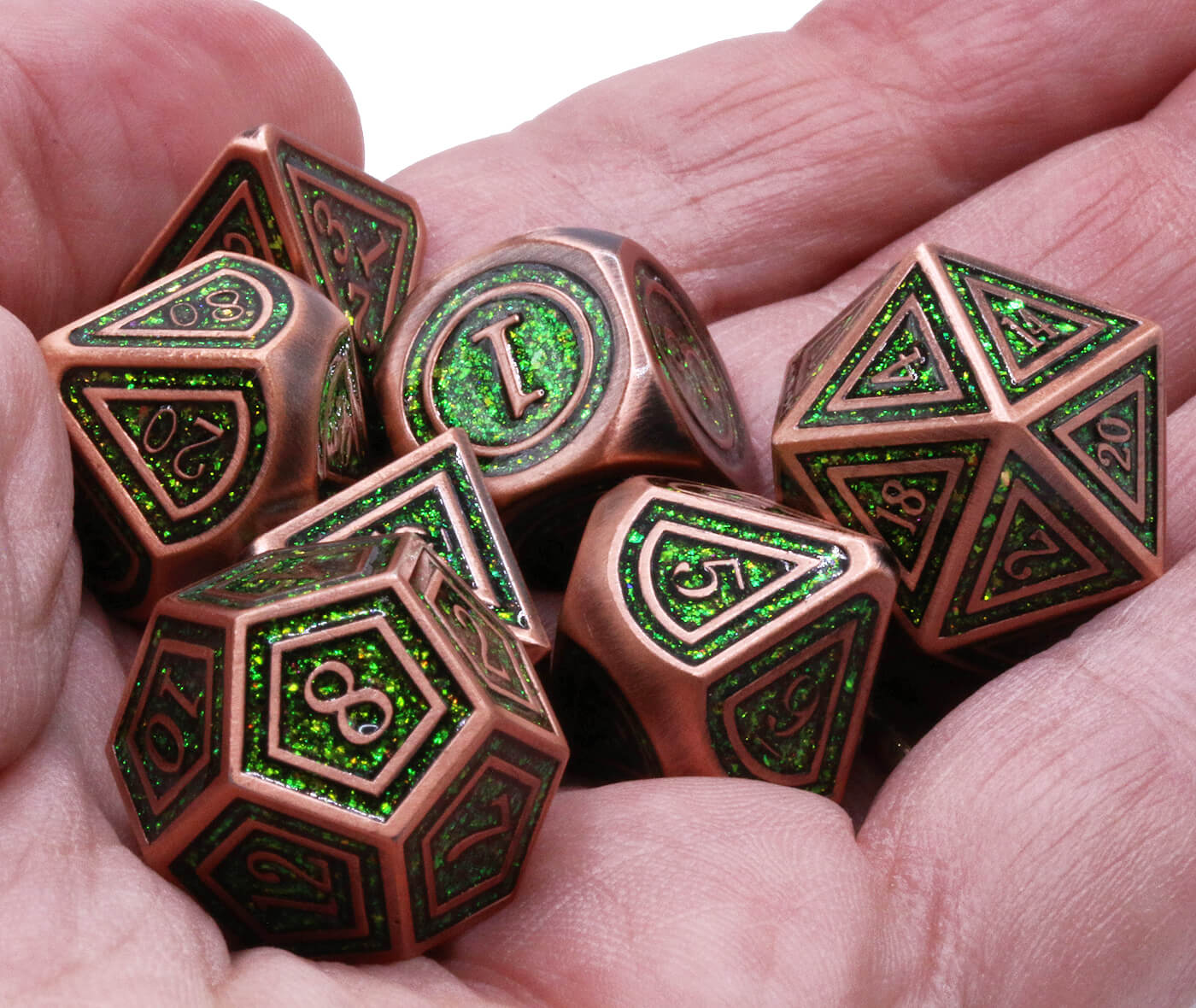 TTRPG Metal Dice