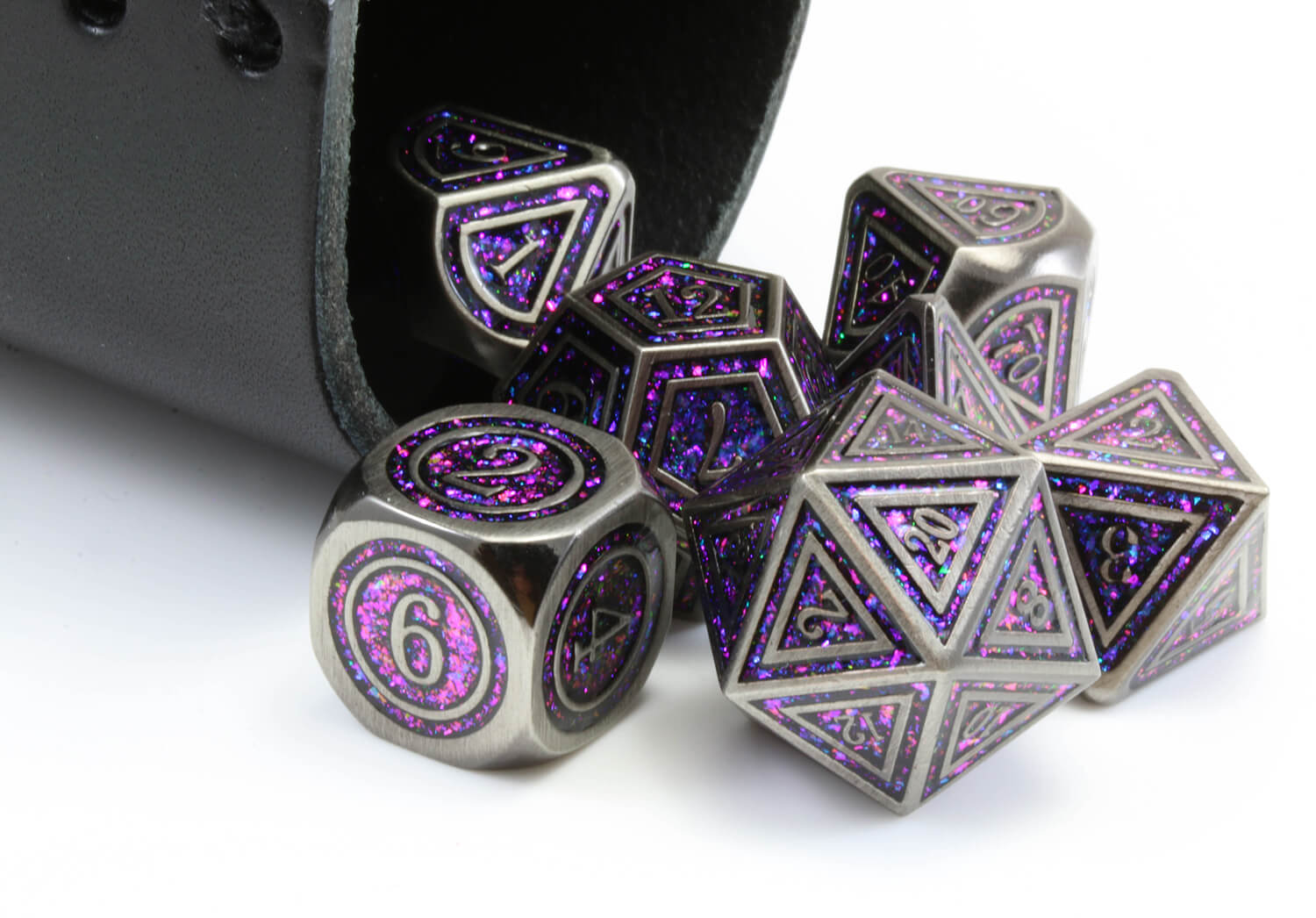 Battle Mage Dice Prismatic Purple 5