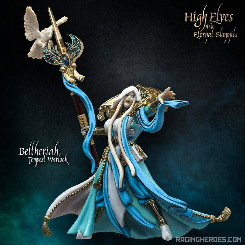 Raging Heroes Miniatures (Beltheriah Tempest Warlock)