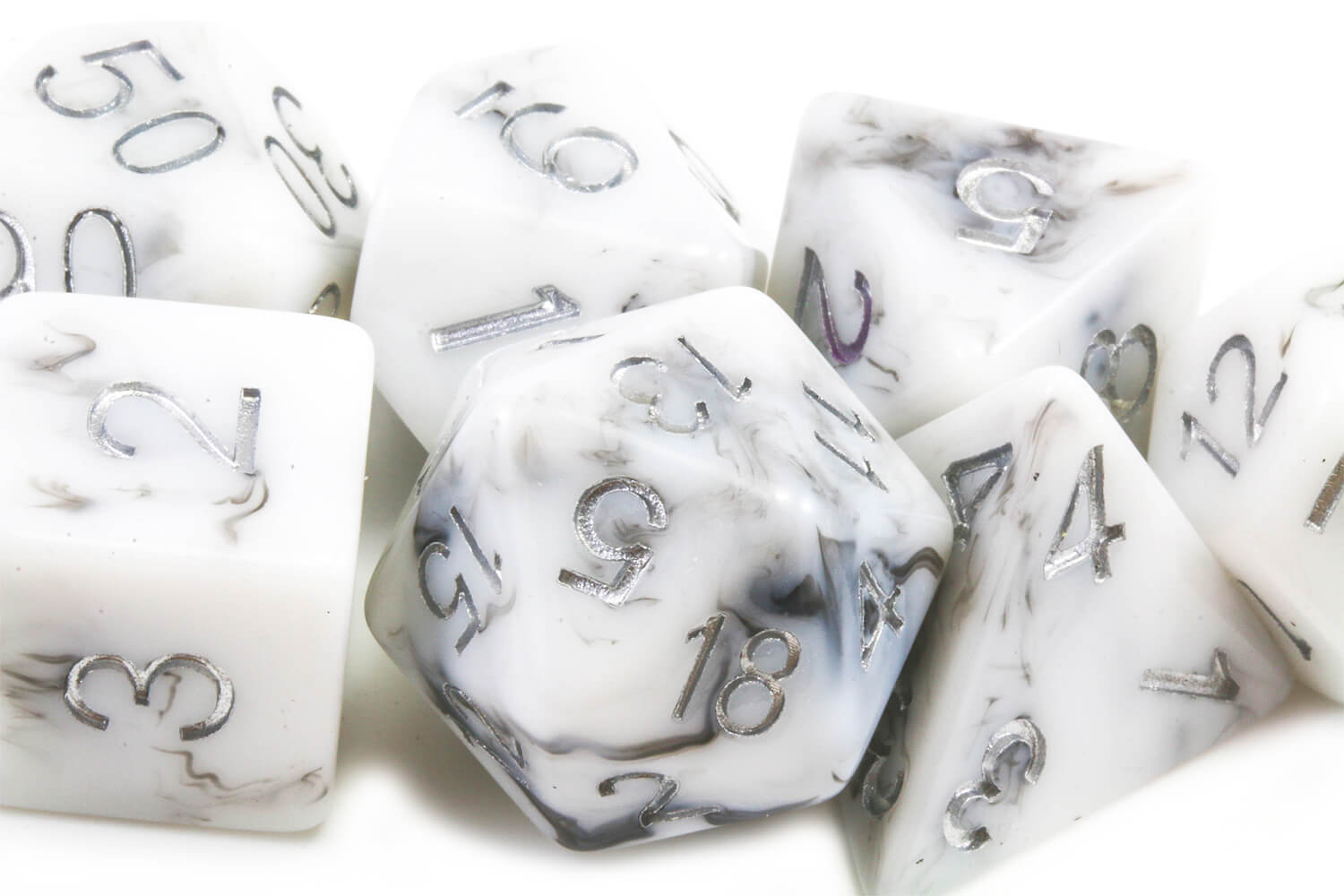 Black Ice DnD Dice