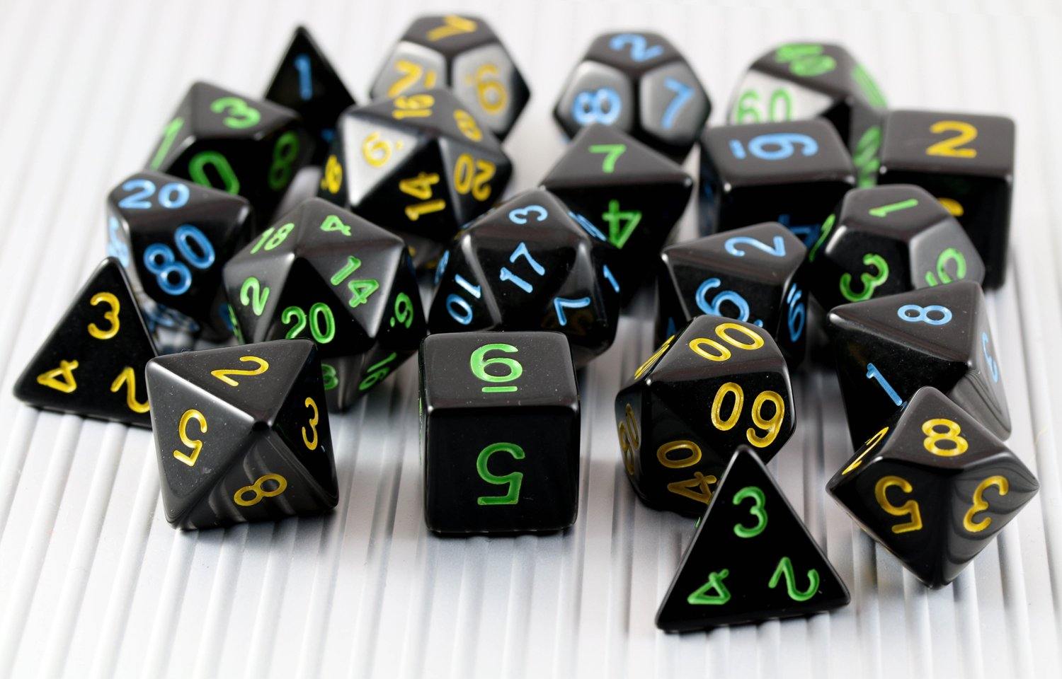 Cool D&D Dice Black