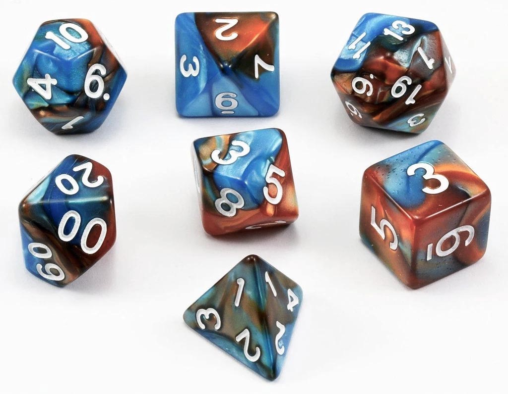 D&D Elementalist dice