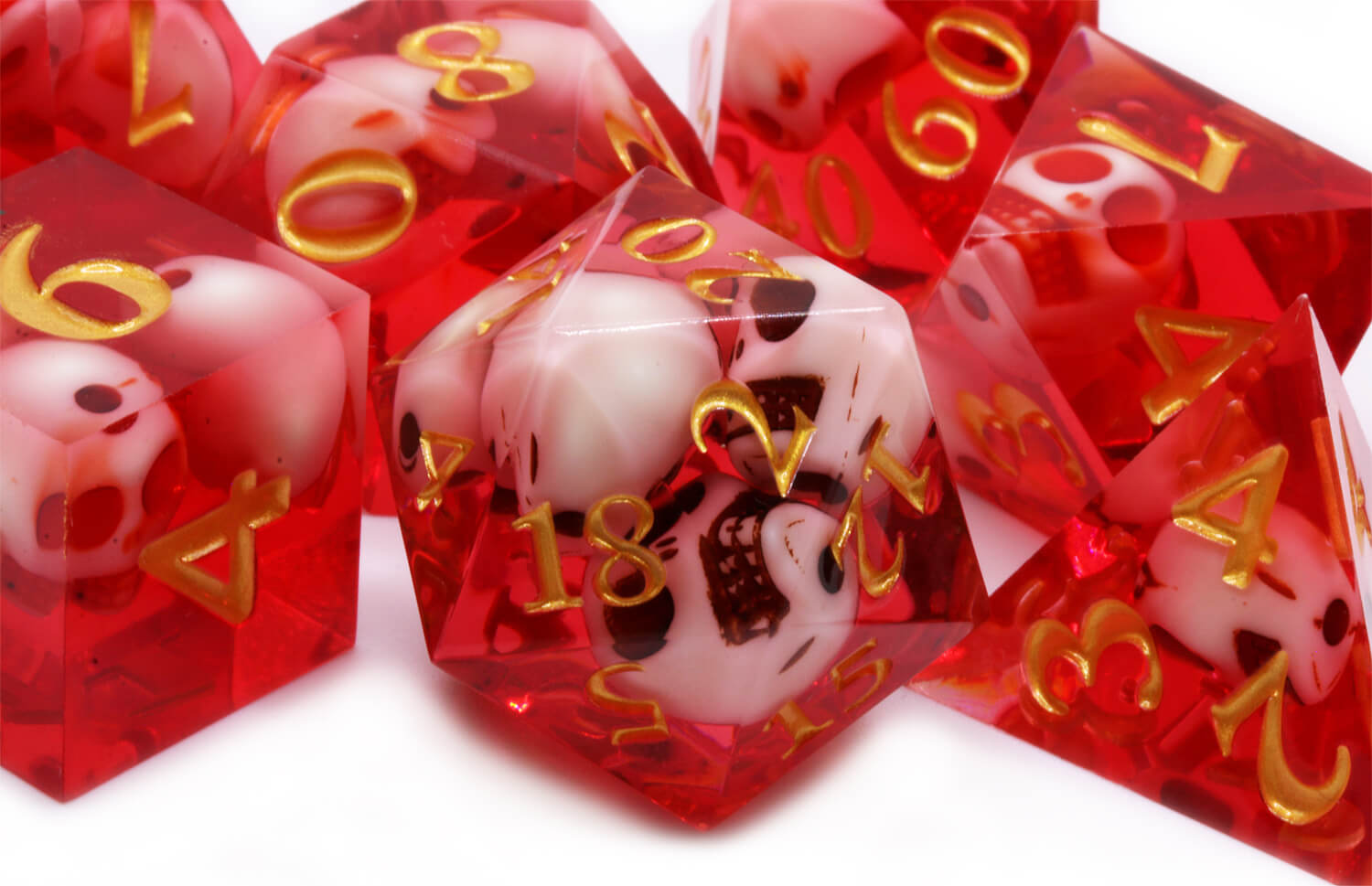 Bloodbath Skull Dice