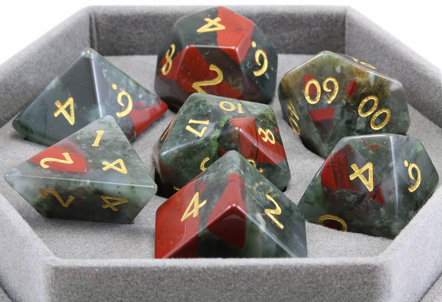 Bloodstone D&D Dice