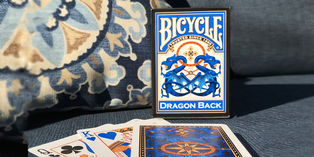 Dragon Back Playing Cards Blue 2