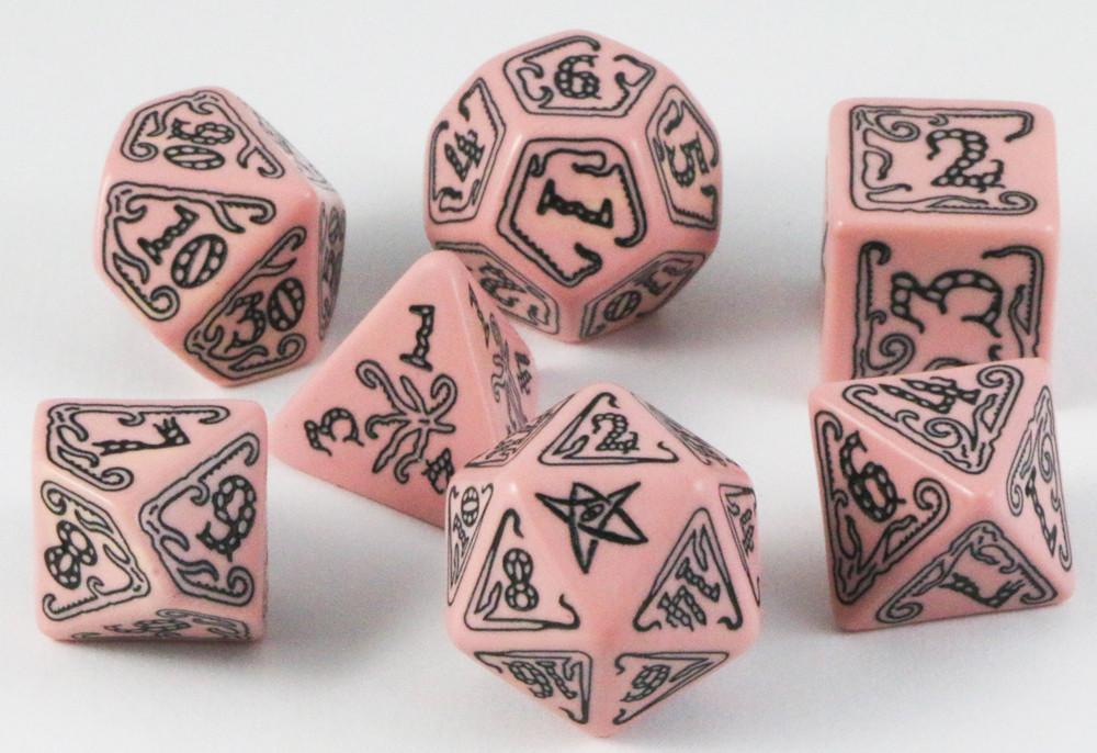 Call of Cthulhu Dice Pink