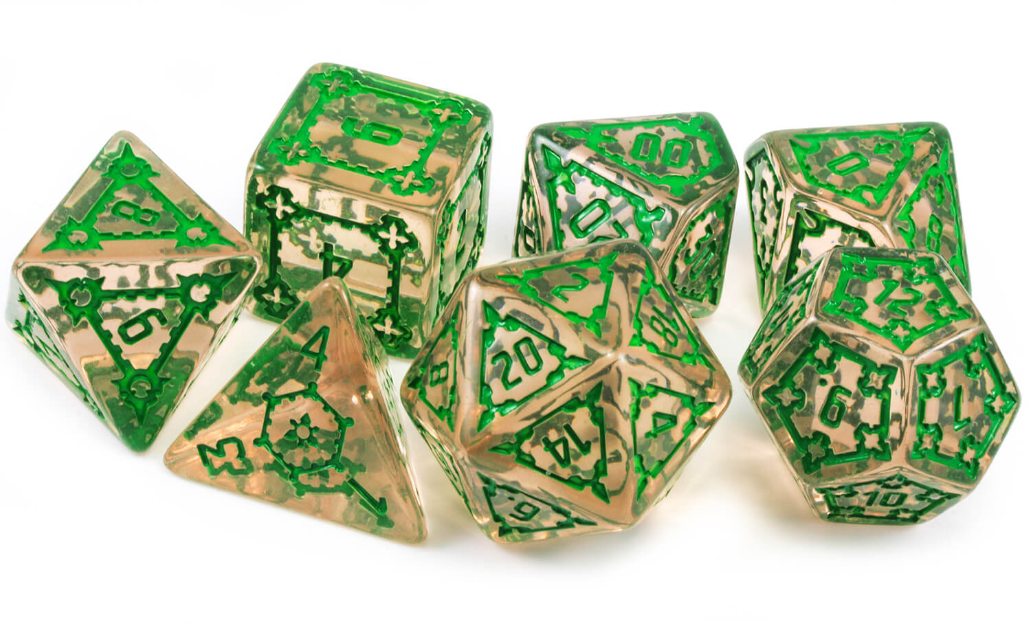 Translucent Smoke Giant Dice