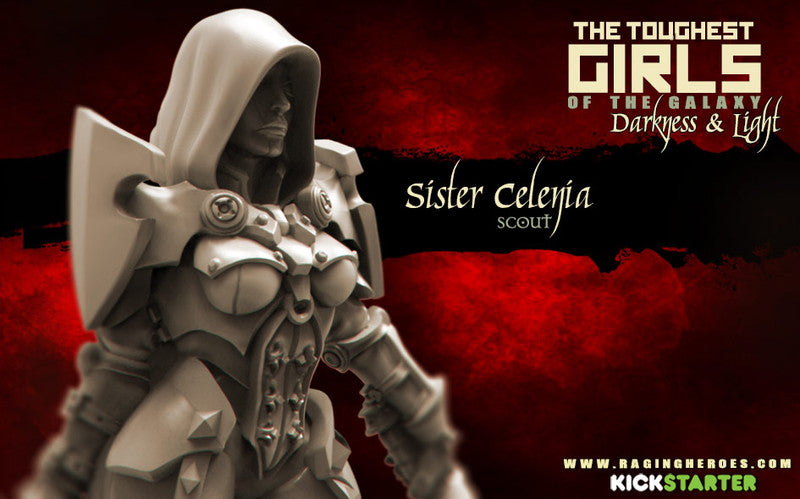 Raging Heroes Miniatures Sister Celenia