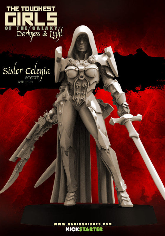 Raging Heroes Miniatures (Celenia, Scout)