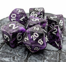 Celestial DnD Dice Purple 3