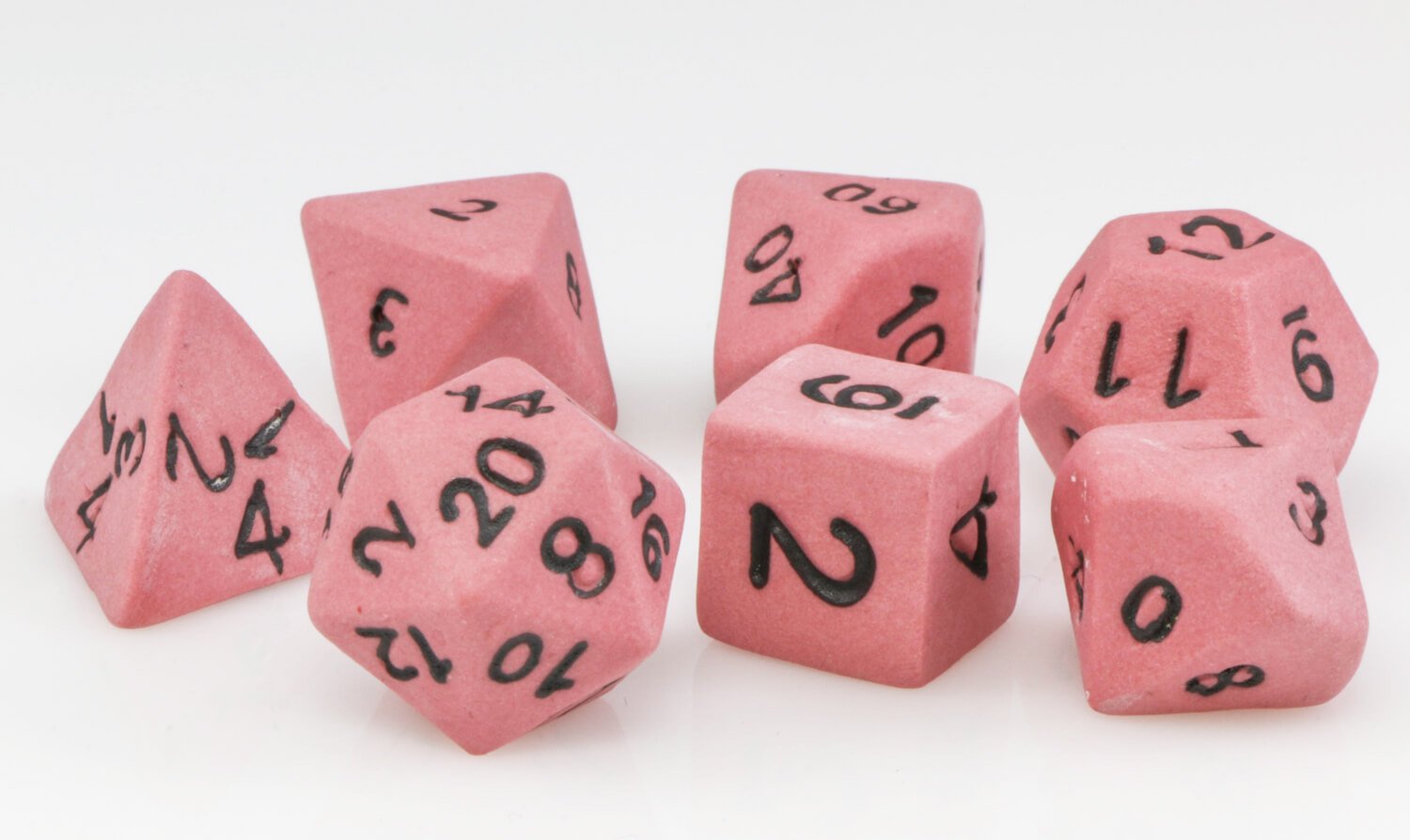 Ceramic Dice Pink Delight