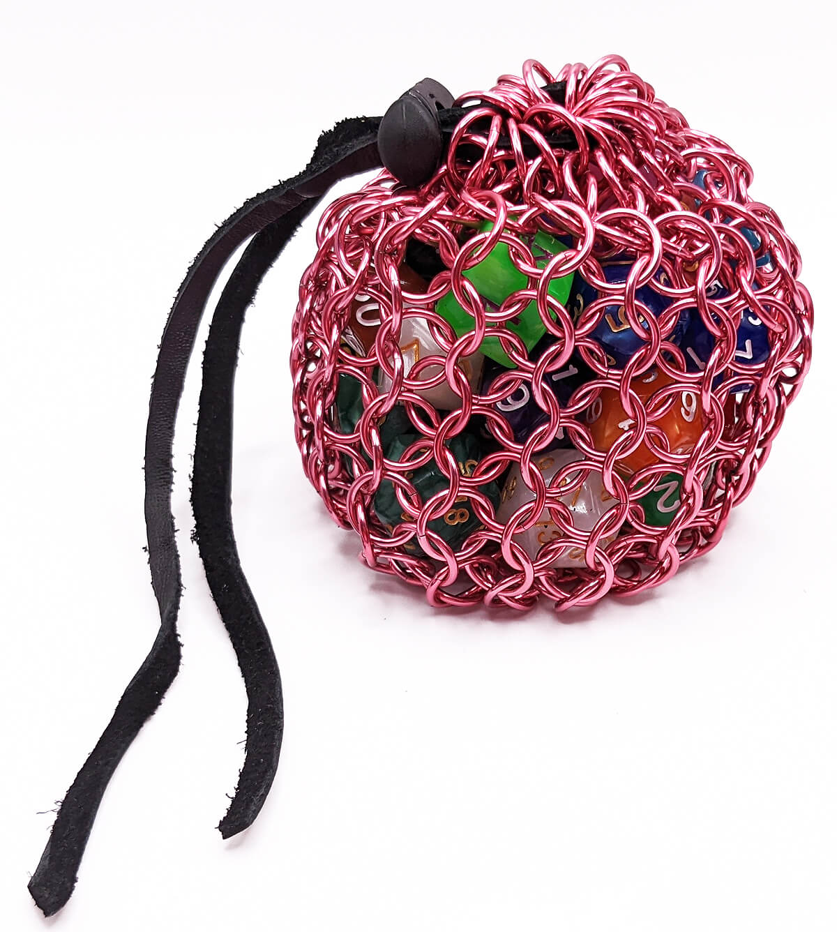 Pink Dice Bag