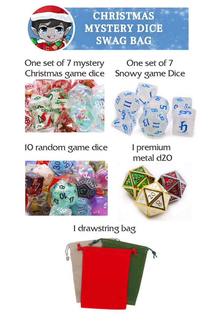 Christmas Mystery Dice Swag Bag 2