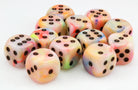 Circus Dice d6 closeup