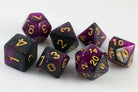 D&D Dice Cosmic Purple