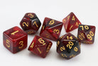 D&D Dice Cosmic Red