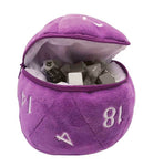 d20 Dice Bag Purple