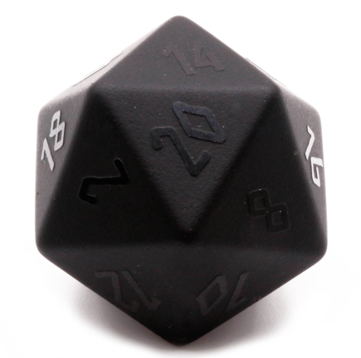 Black Obsidian D20