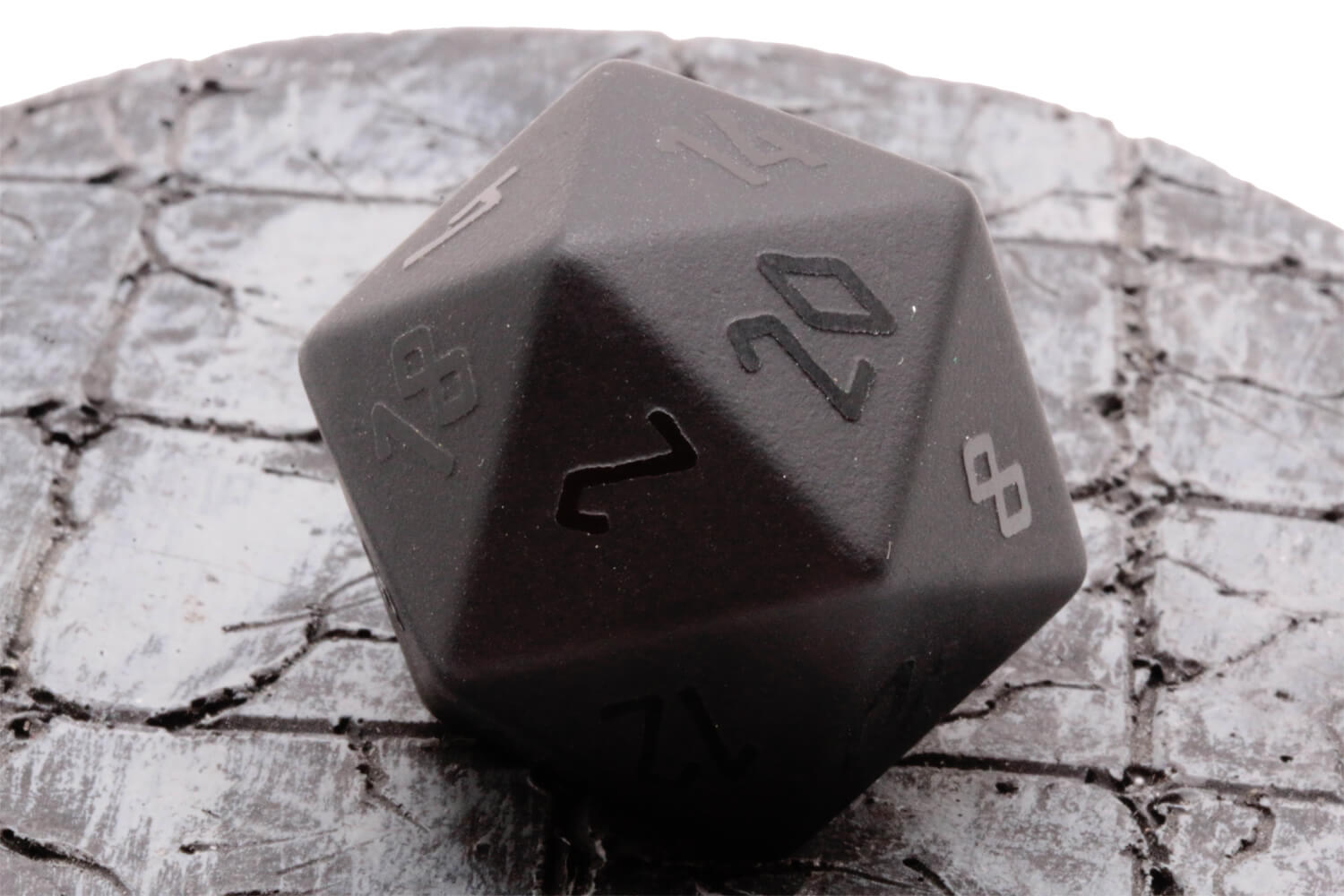 Gemstone Dice Black Obsidian