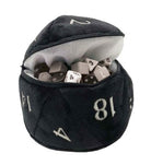 d20 Dice Bag Black