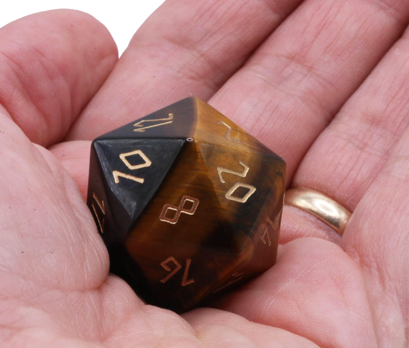 Premium Dice Tigers Eye