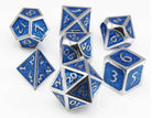 Blue Dice Metal Enamel