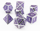 Purple Metal Dice