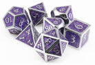 Sparkle Purple DnD Dice