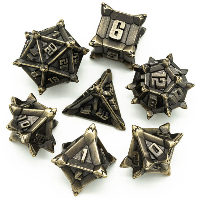 Bronze DnD Dice