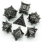 Ancient Silver TTRPG Dice