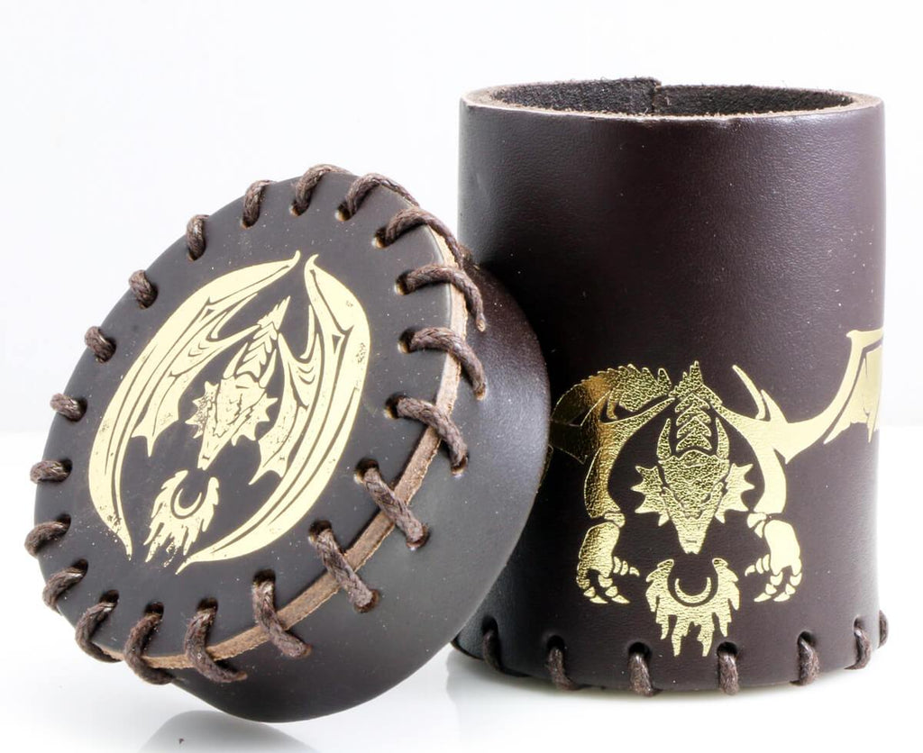 Gold Dragon Dice Cup