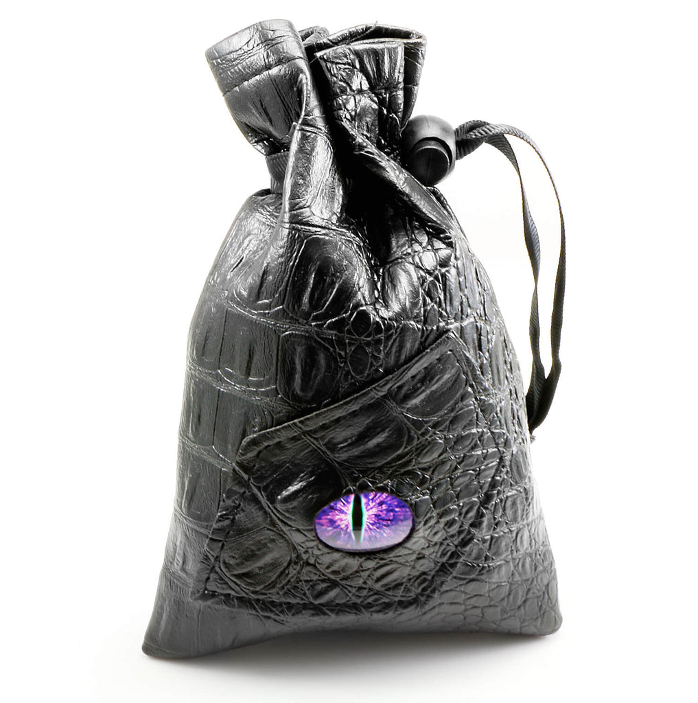 Monster Eye Dice Bag Purple