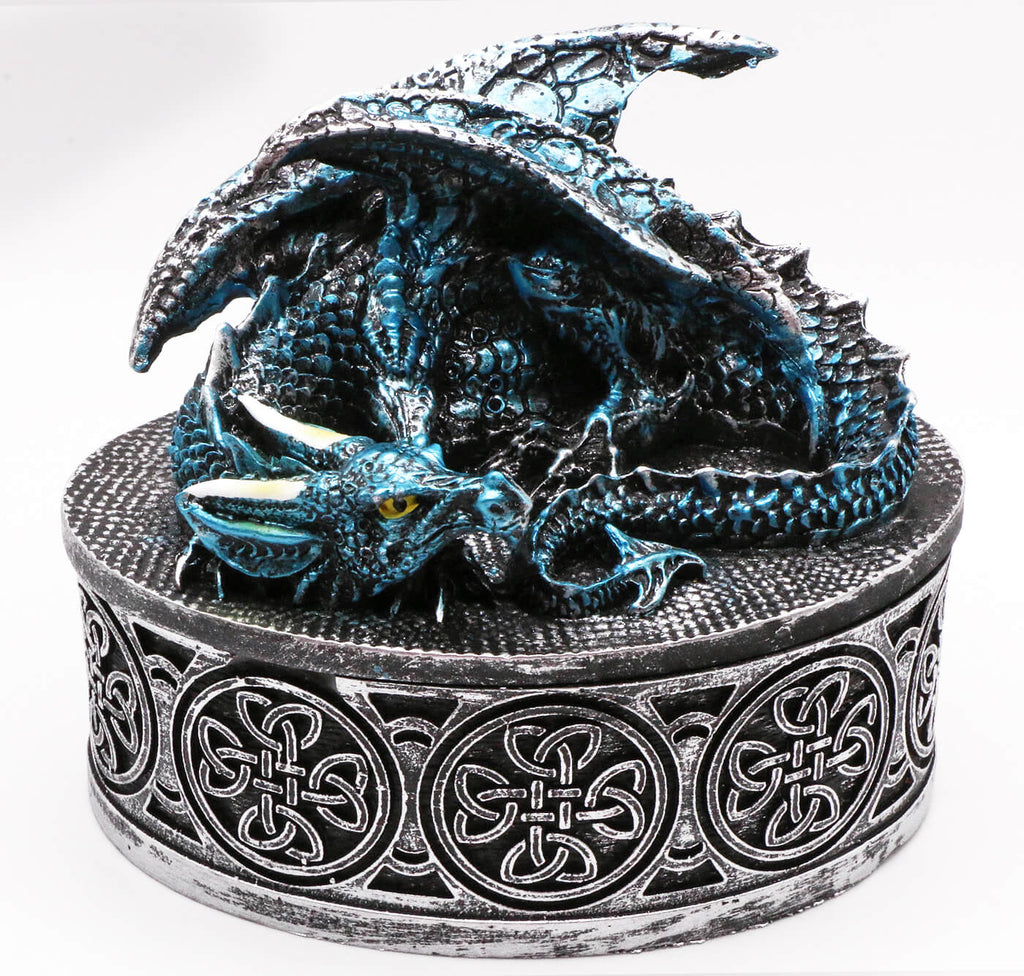 Blue Dragon Dice Box