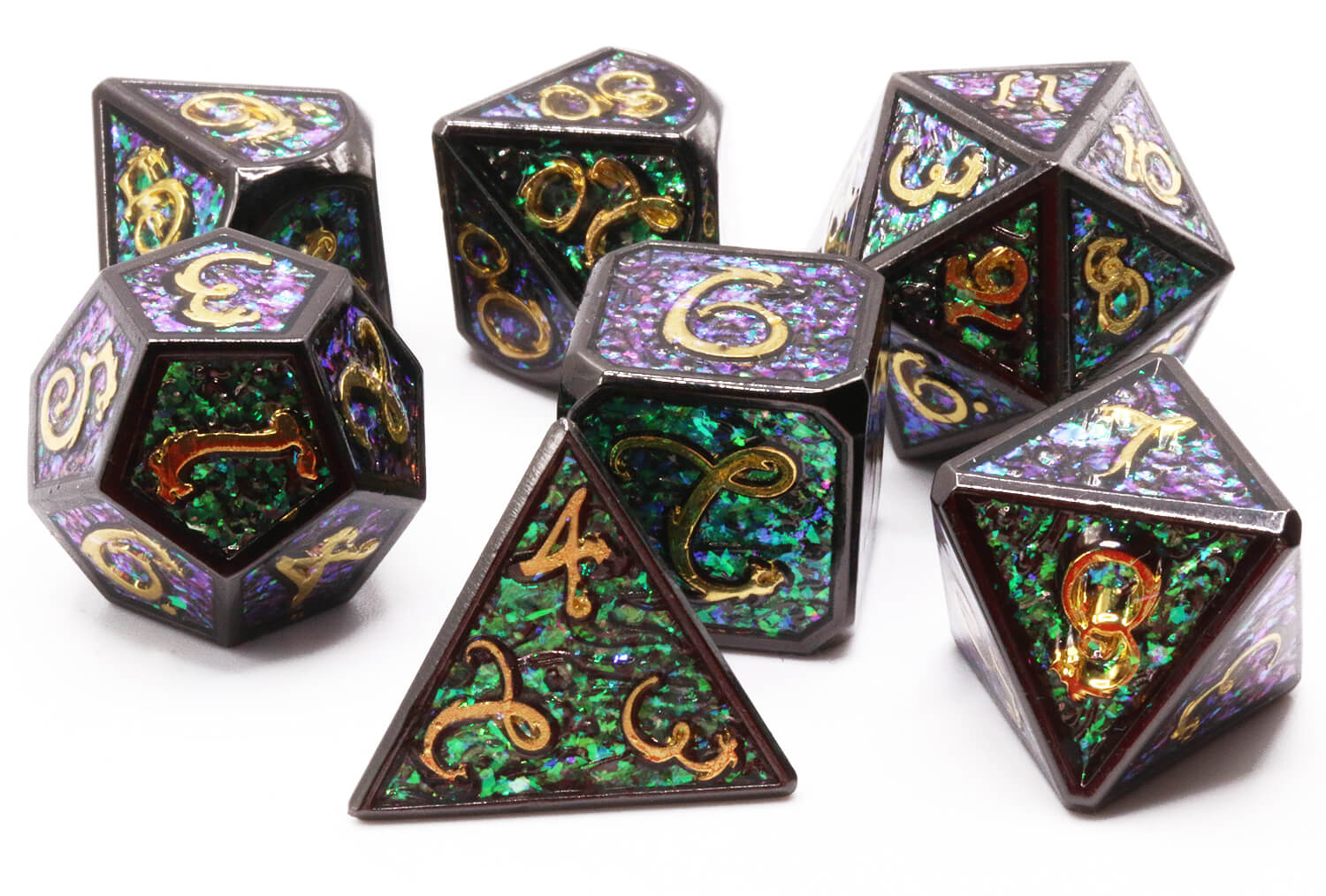 Dragon Font TTRPG Dice