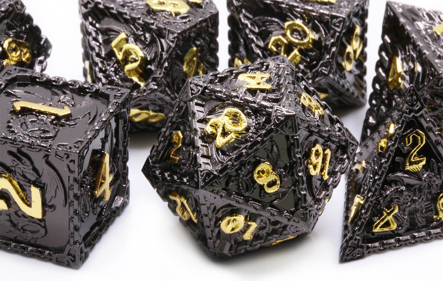 Black dragon dice